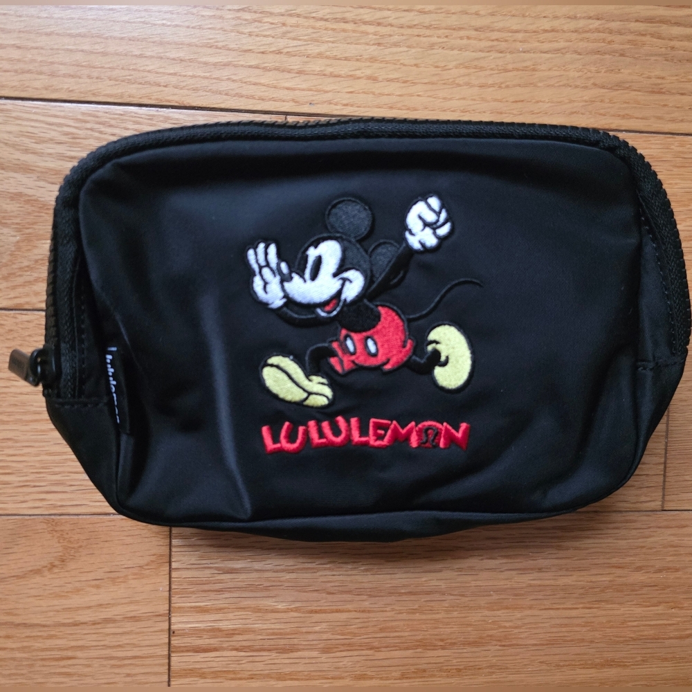 Lululemon X Disney Mickey Mouse Belt Bag, 1L, Black